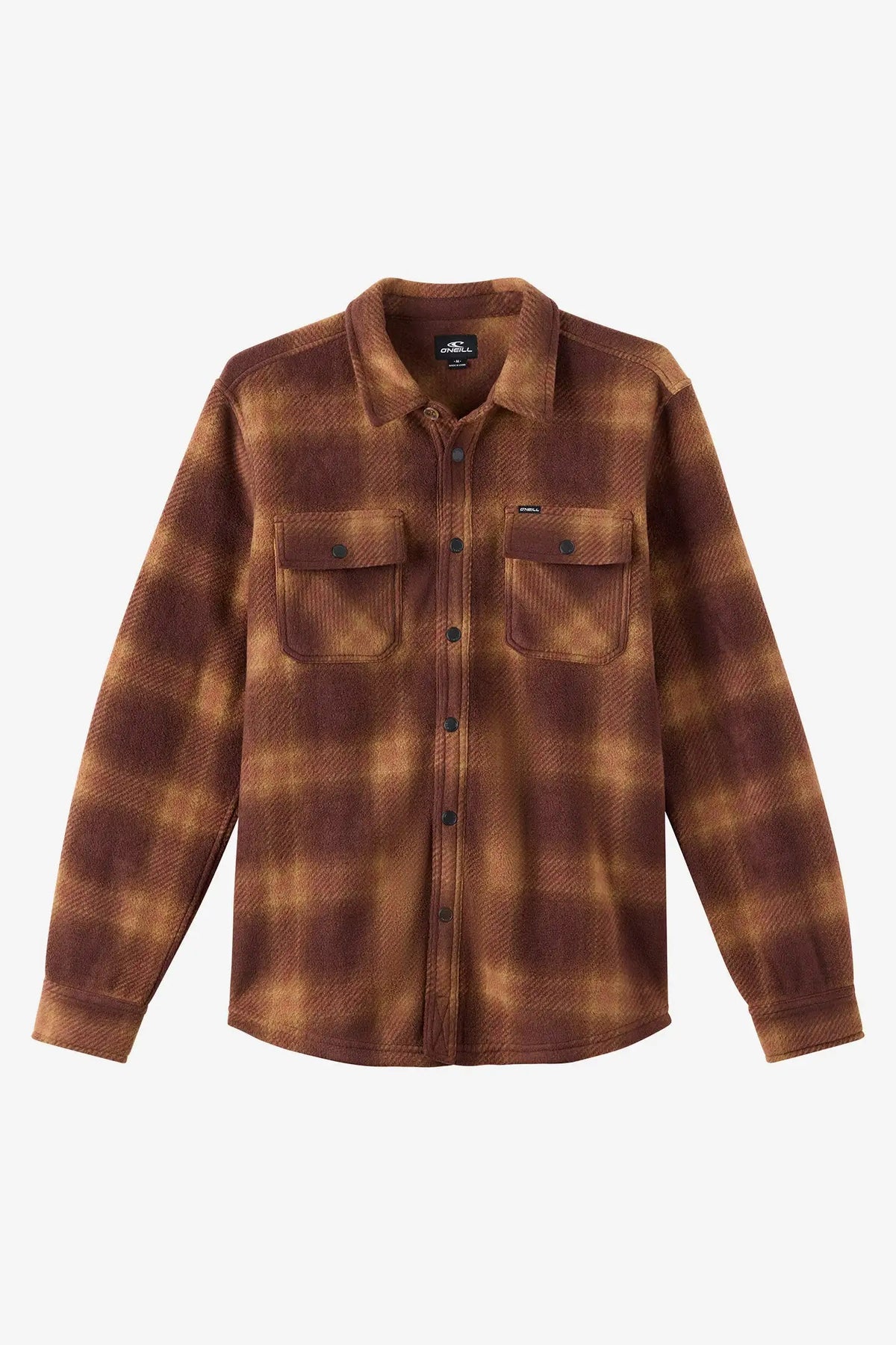 Oneill Mens Shirt Glacier Plaid Superfleece