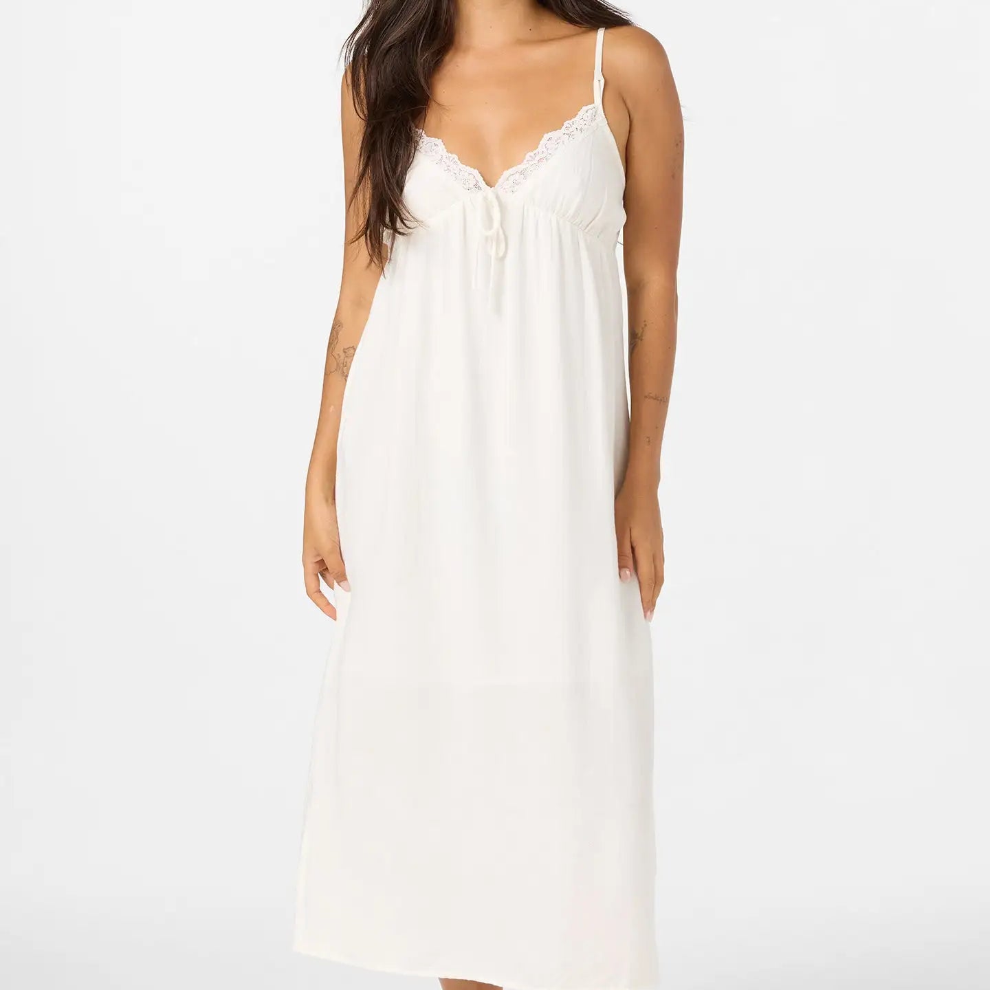 Oneill Womens Dress Dayna Solid Midi
