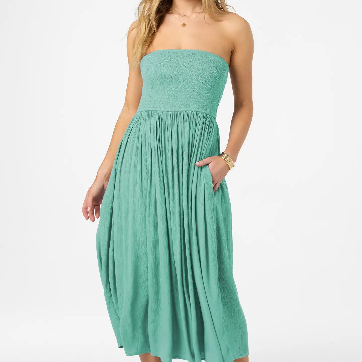 Oneill Womens Dress Piper Midi