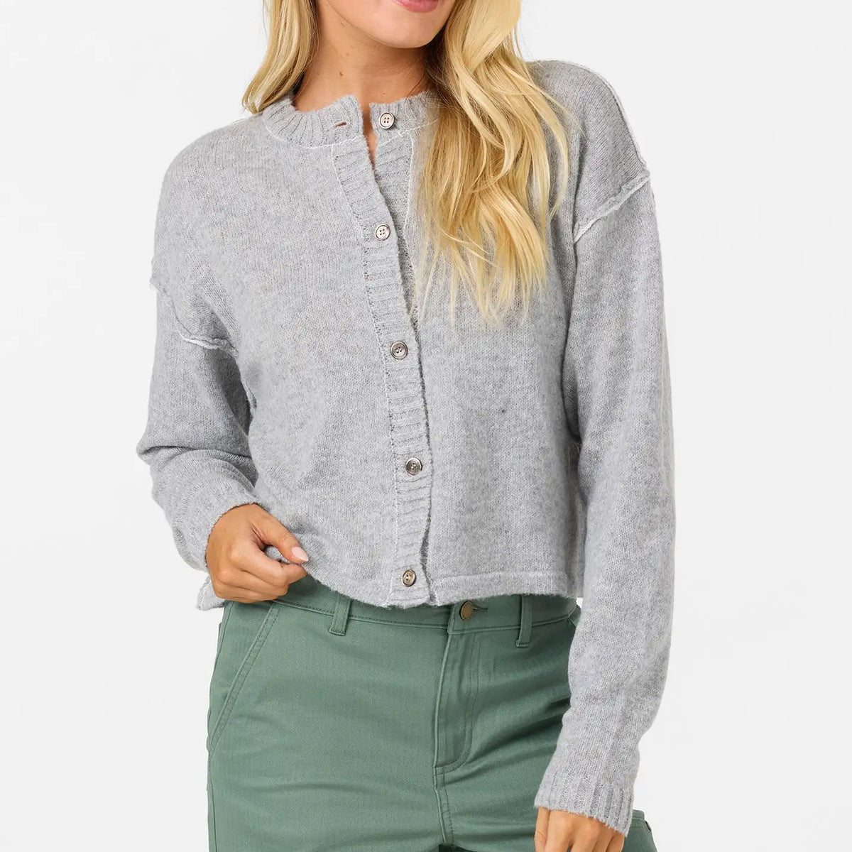 Oneill Womens Sweater O'Riginals Calder Long Sleeve Cardigan