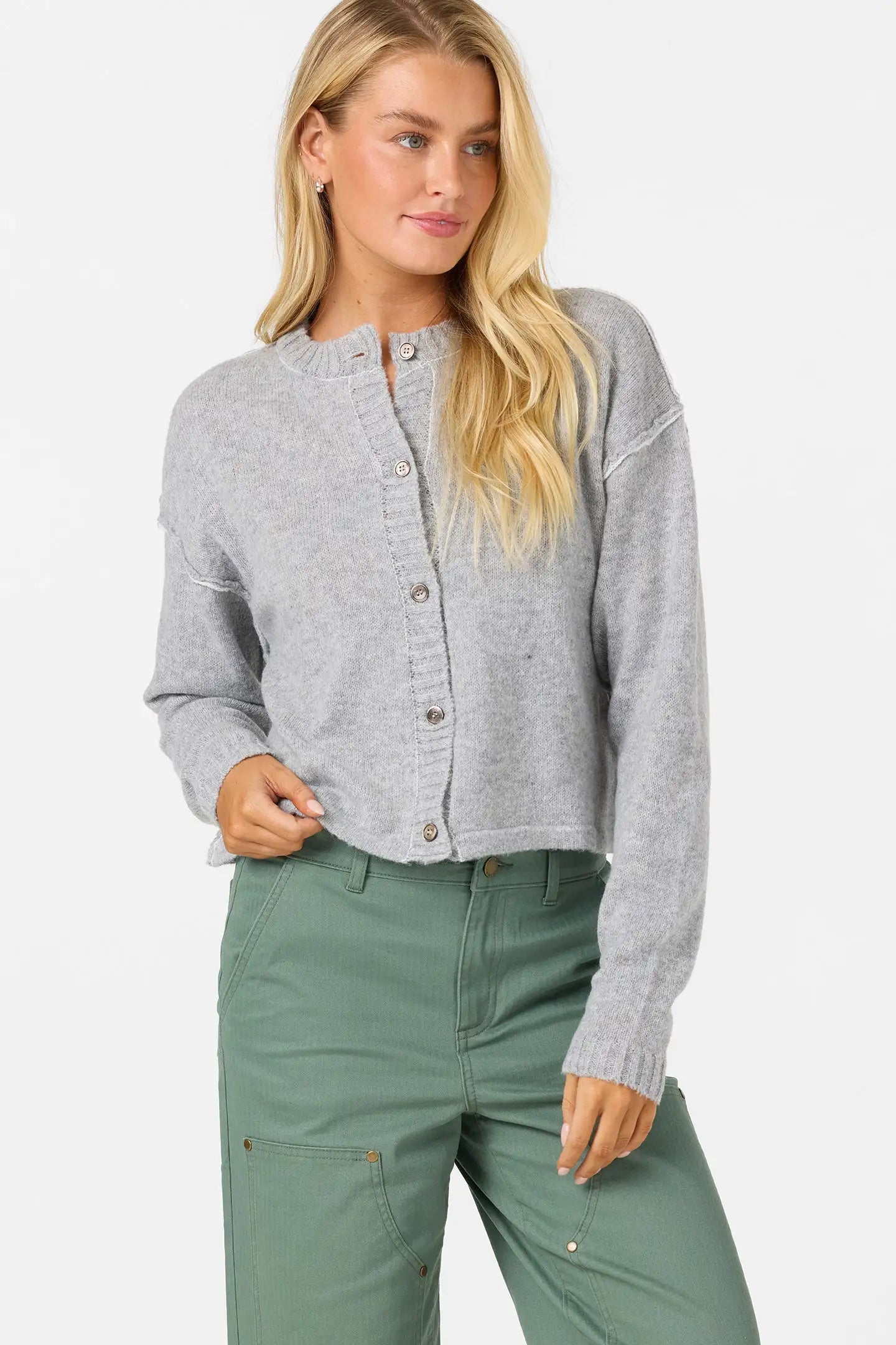 Oneill Womens Sweater O'Riginals Calder Long Sleeve Cardigan