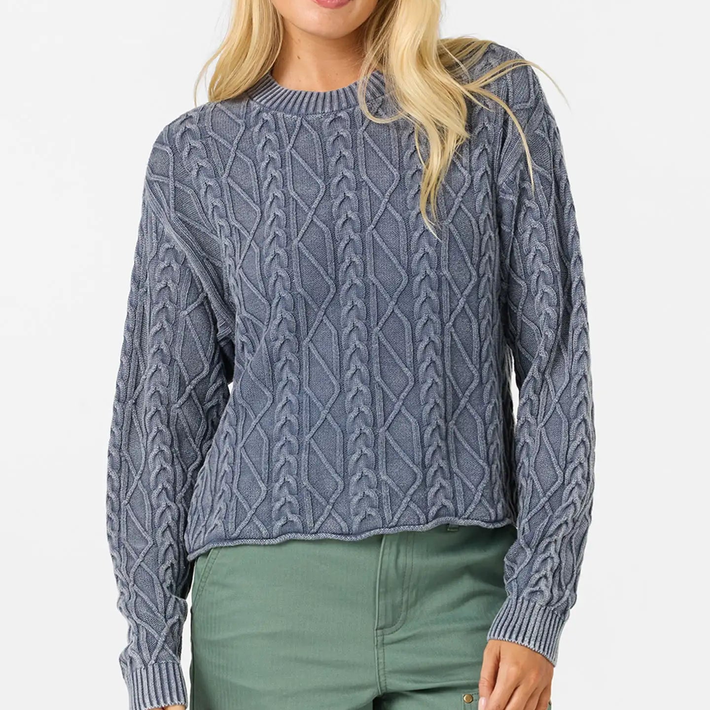 Oneill Womens Sweater O'Riginals Misha Cable Knit