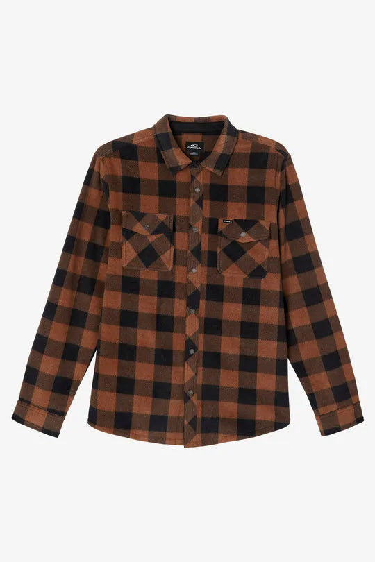 Oneill Mens Shirt Glacier Plaid