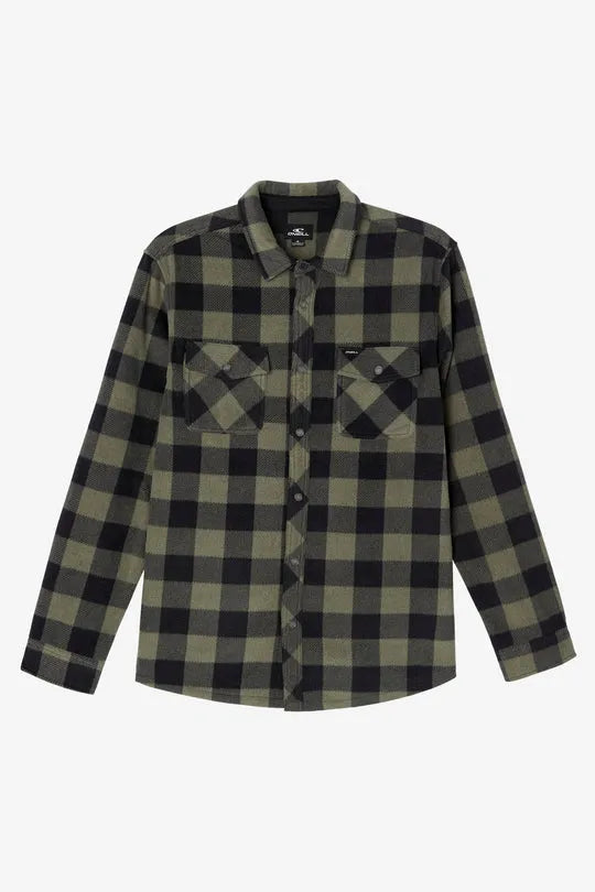 Oneill Mens Shirt Glacier Plaid