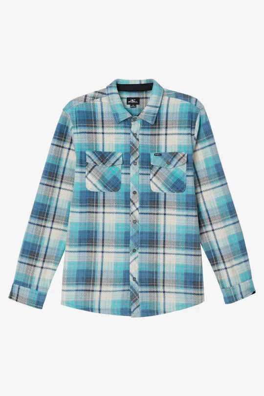 Oneill Mens Shirt Glacier Plaid