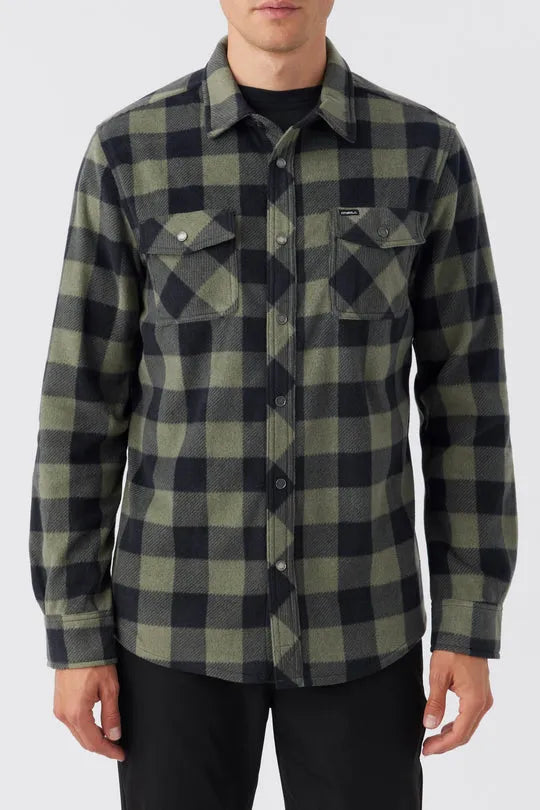 Oneill Mens Shirt Glacier Plaid
