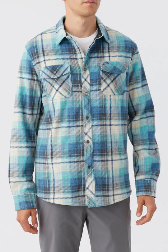 Oneill Mens Shirt Glacier Plaid