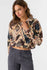Oneill Womens Sweatshirt Kacey Palmer Print High Pile Fleece Pullover