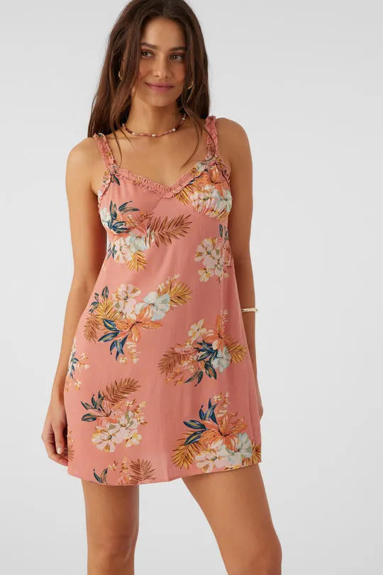 knee length dresses for ladies Go Out Cut Out Mini Dress ~ Tropical Paradise – Show Me Your Mumu main image 1