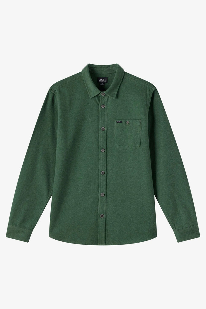Oneill Mens Shirt Regent Flannel Standard Fit Long Sleeve