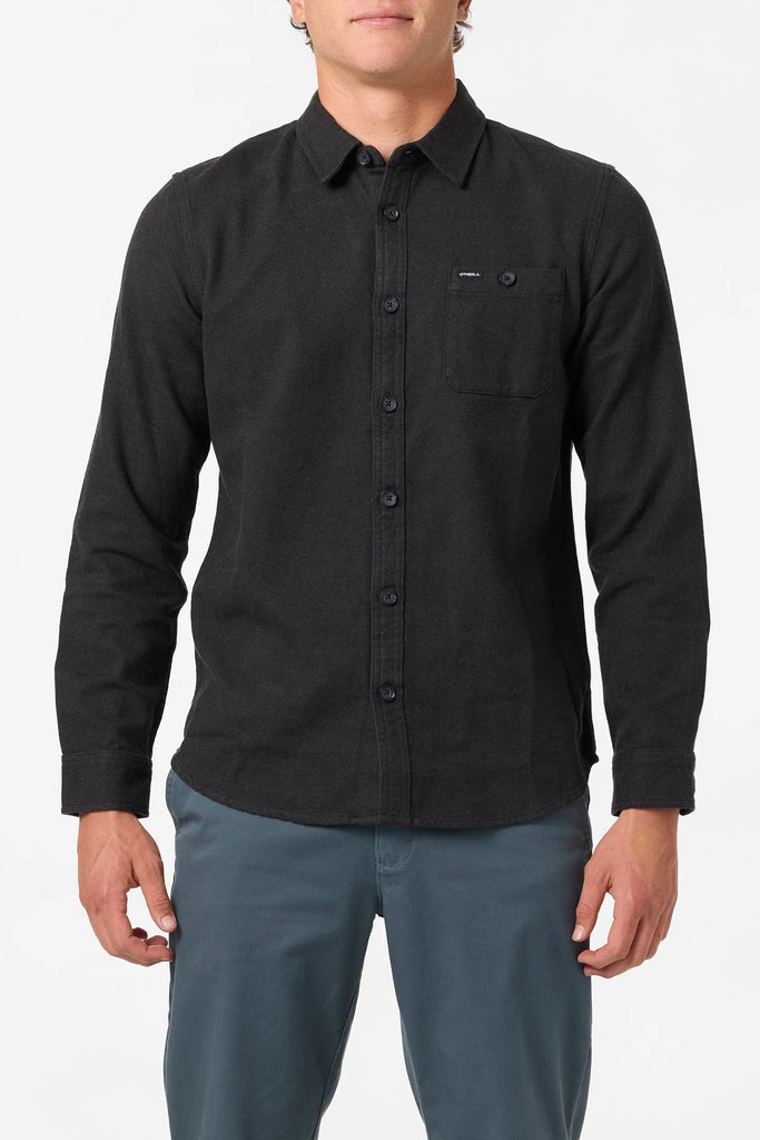 Oneill Mens Shirt Regent Flannel Standard Fit Long Sleeve