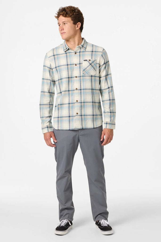 Oneill Mens Shirt Redmond Plaid Flannel