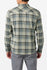Oneill Mens Shirt Redmond Plaid Flannel