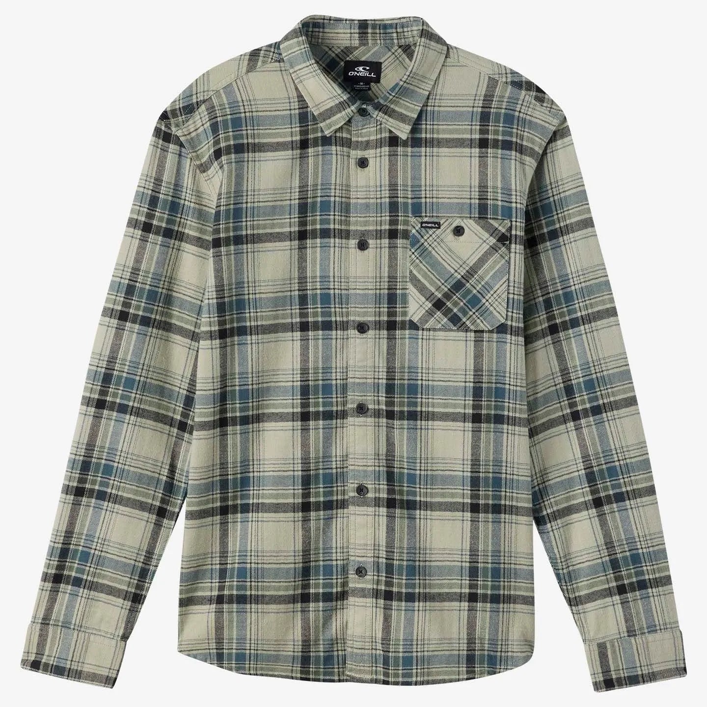 Oneill Mens Shirt Redmond Plaid Flannel
