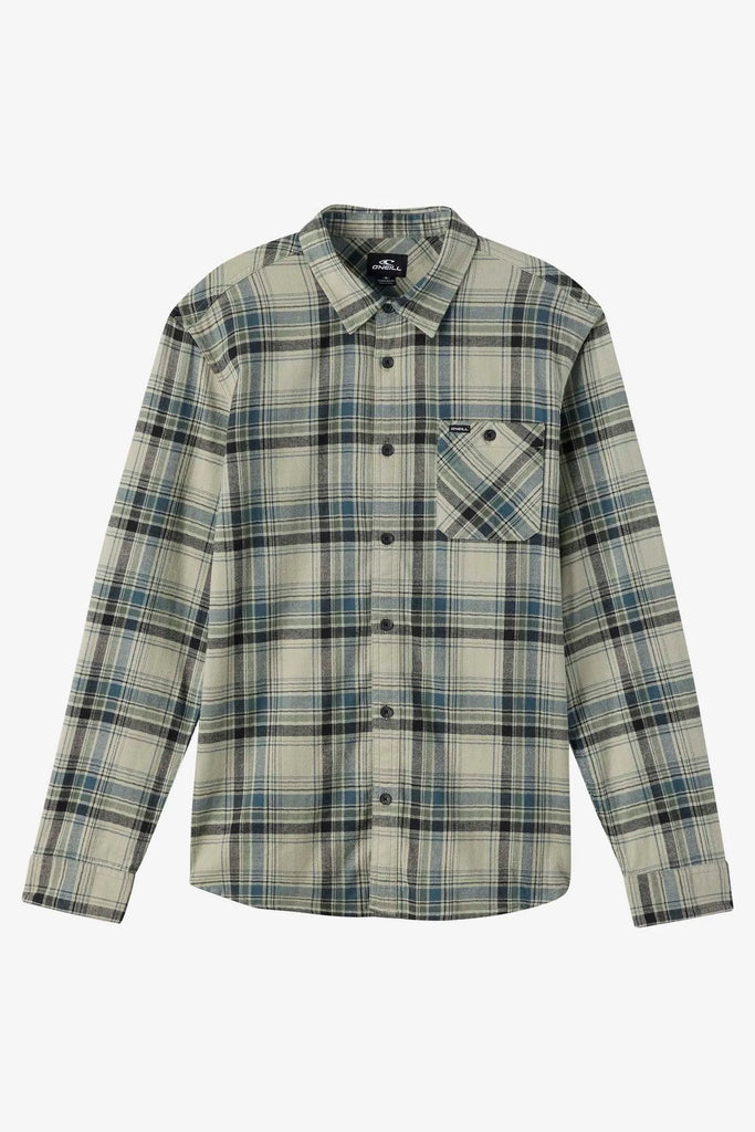 Oneill Mens Shirt Redmond Plaid Flannel