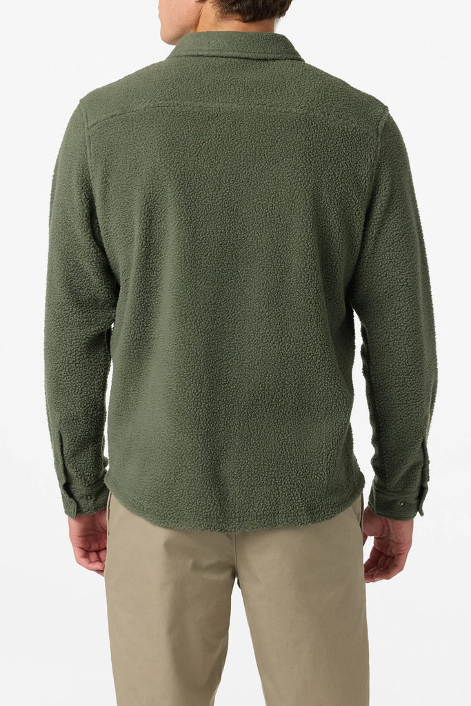 Oneill Mens Shirt Glacier High Pile Superfleece Standard Fit Overshirt