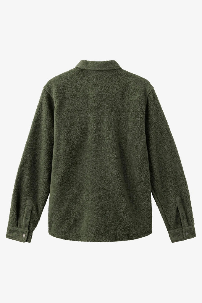 Oneill Mens Shirt Glacier High Pile Superfleece Standard Fit Overshirt