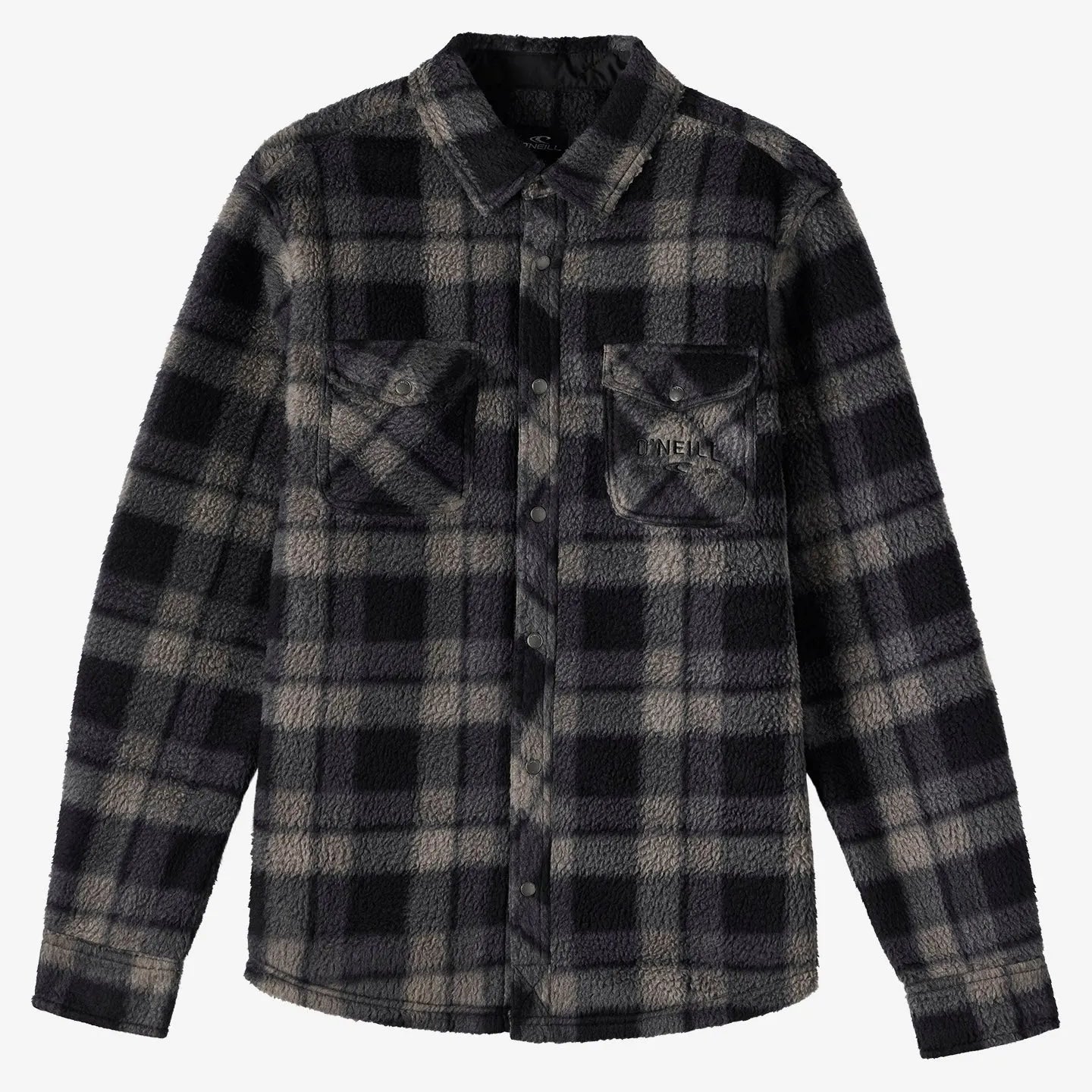 Oneill Mens Shirt Glacier High Pile Superfleece Standard Fit Overshirt