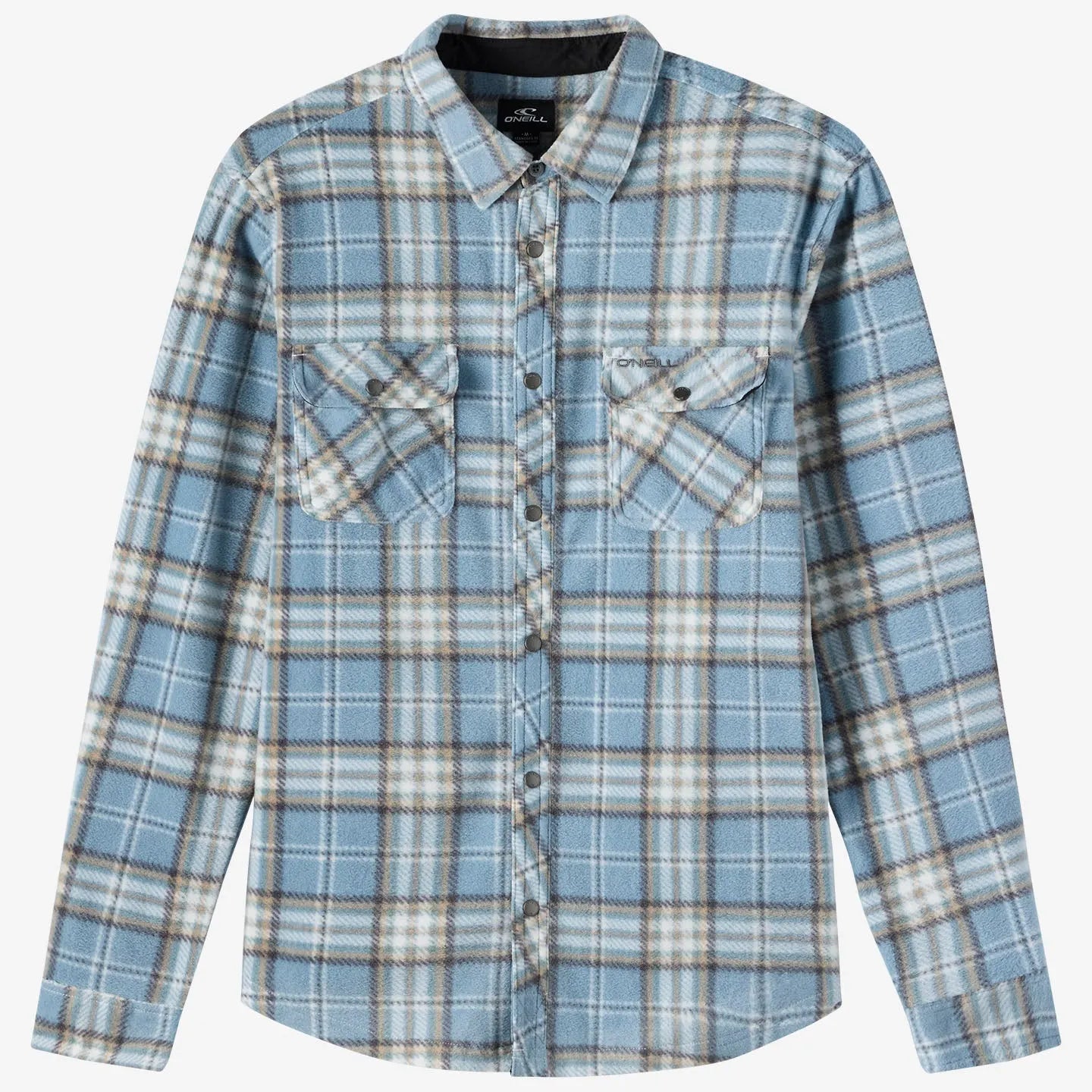 Oneill Mens Shirt Glacier Plaid Superfleece