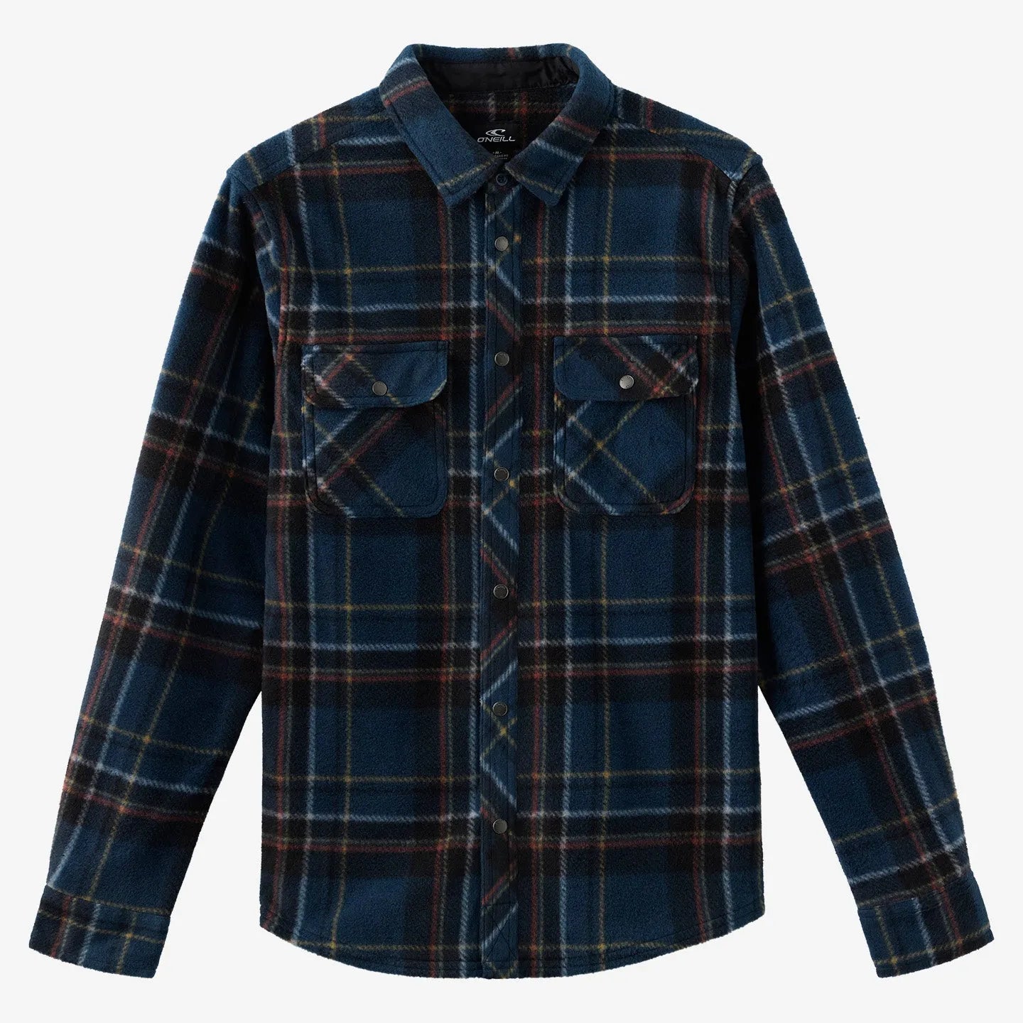 Oneill Mens Shirt Glacier Plaid Superfleece