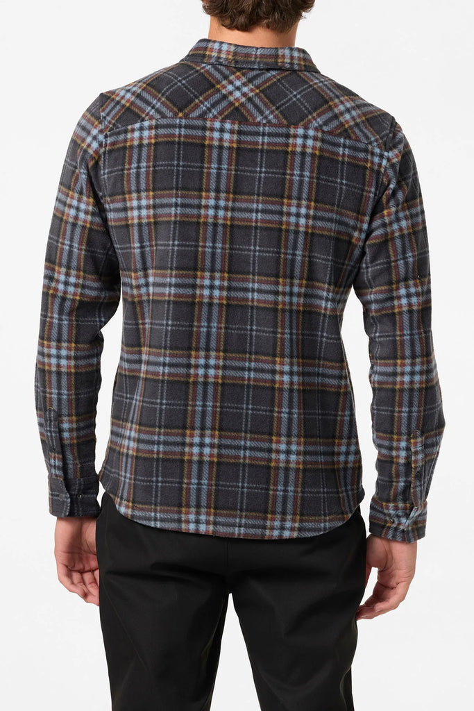Oneill Mens Shirt Glacier Plaid Superfleece