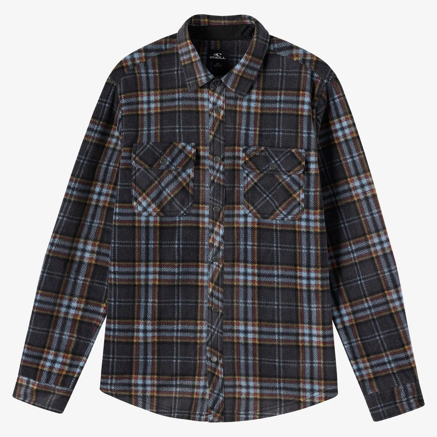 Oneill Mens Shirt Glacier Plaid Superfleece
