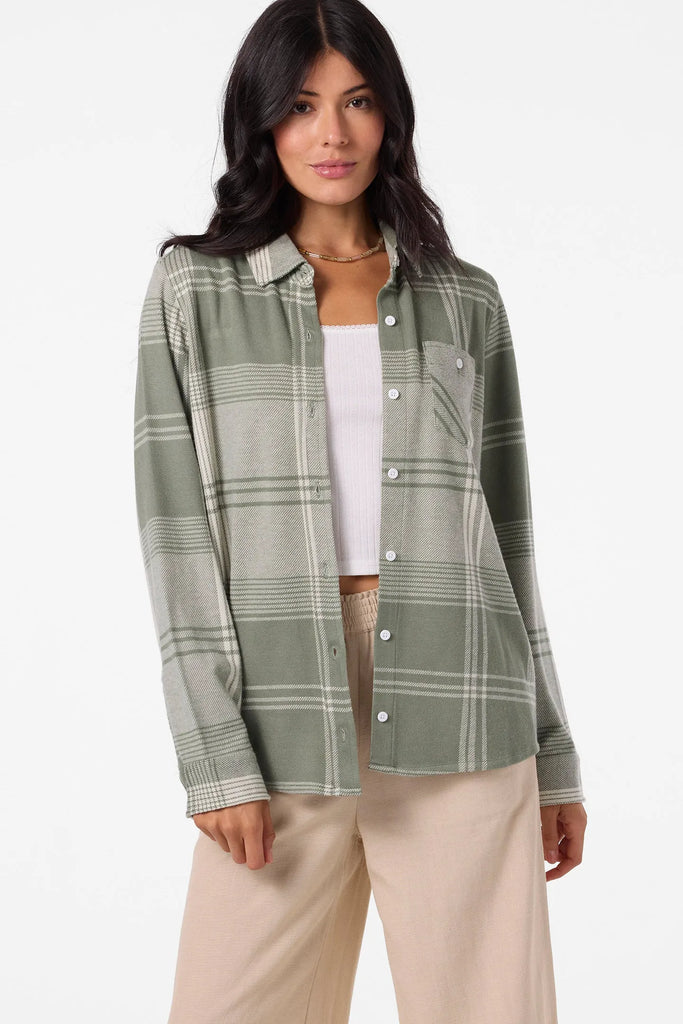 Oneill Womens Shirt Jorgina Long Sleeve Top