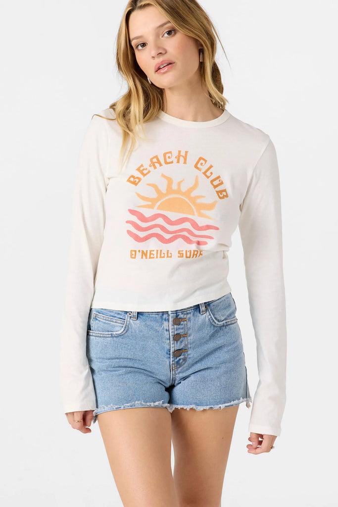 Oneill Womens Shirt Shoreline Long Sleeve Tee