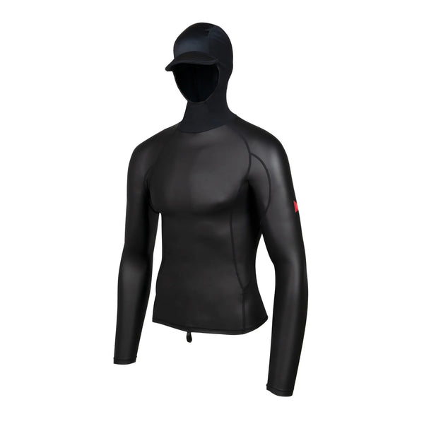 Florence Marine X Mens Rashguard Windshield Long Sleeve Hooded Florence Marine X Mens Rashguard Windshield Long Sleeve Hooded
