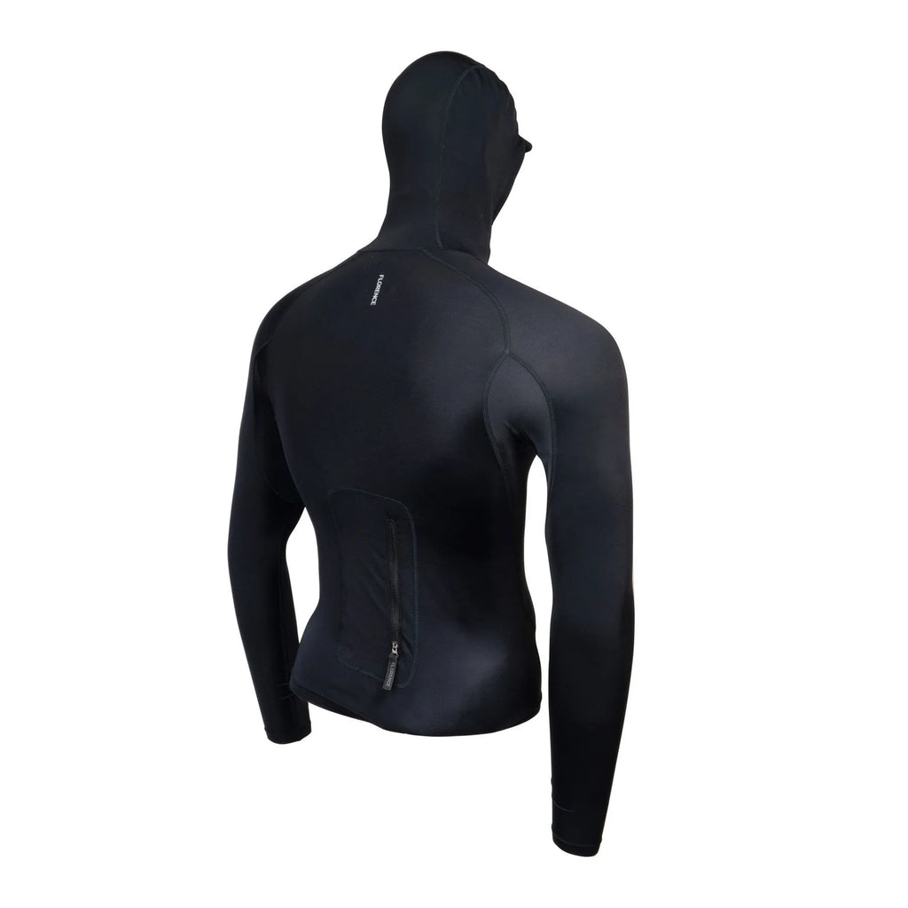 Florence Marine X Mens Rashguard Long Sleeve Utility Pocket Hooded