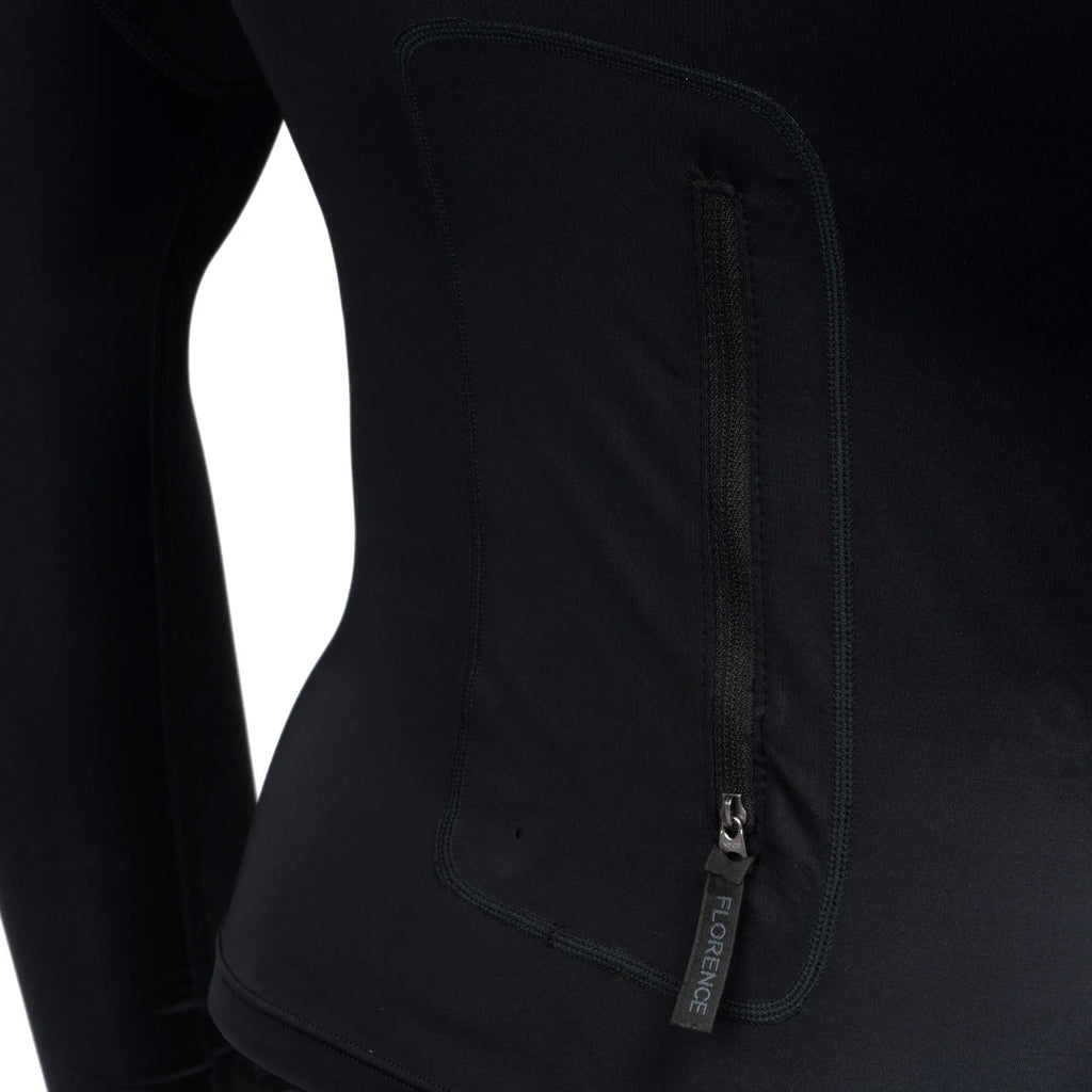 Florence Marine X Mens Rashguard Long Sleeve Utility Pocket Hooded
