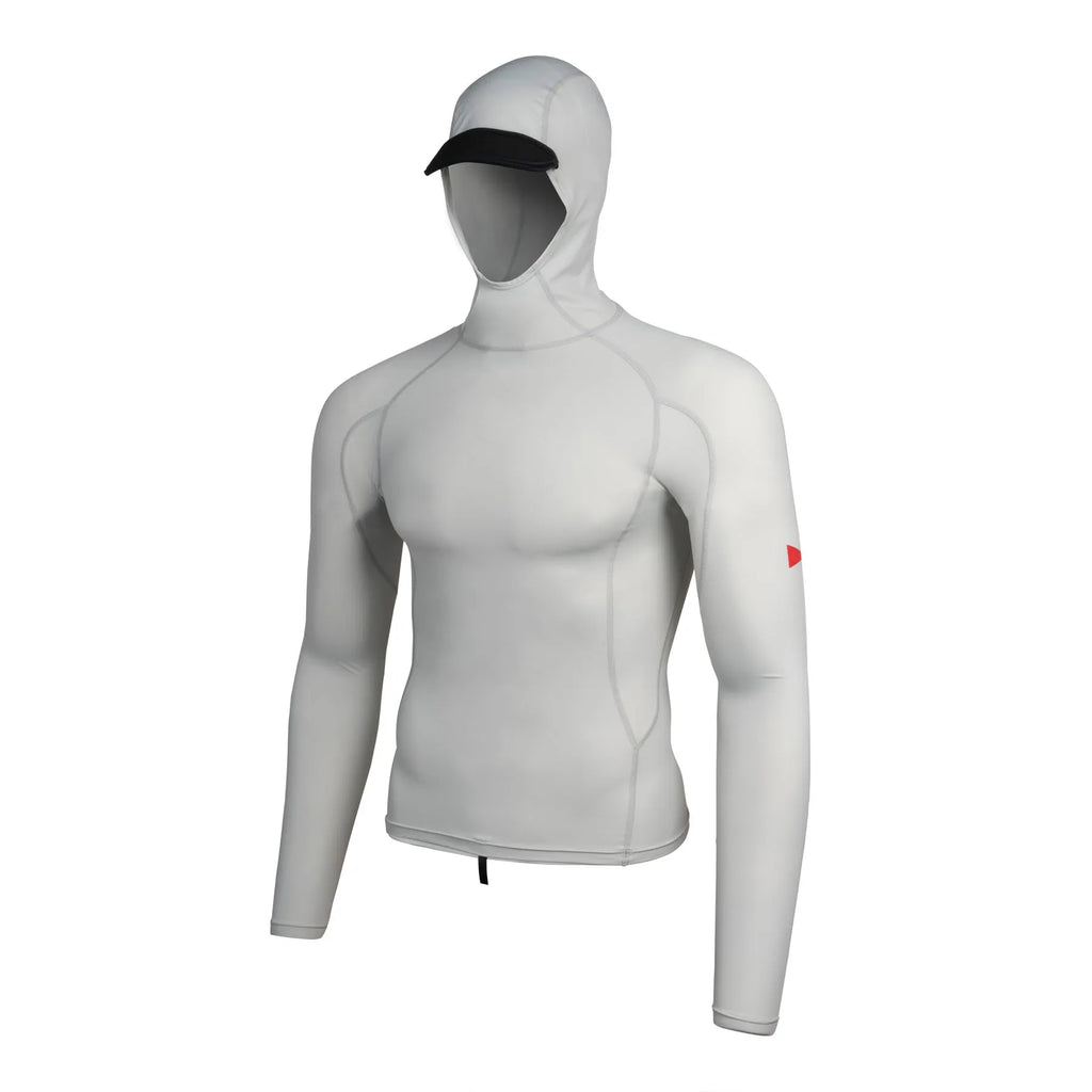 Florence Marine X Mens Rashguard Long Sleeve Utility Pocket Hooded