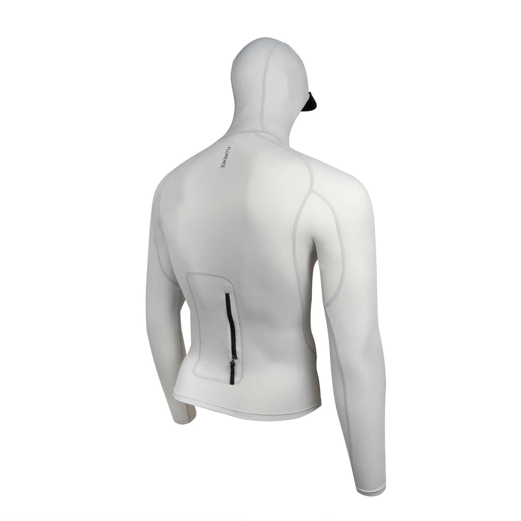 Florence Marine X Mens Rashguard Long Sleeve Utility Pocket Hooded