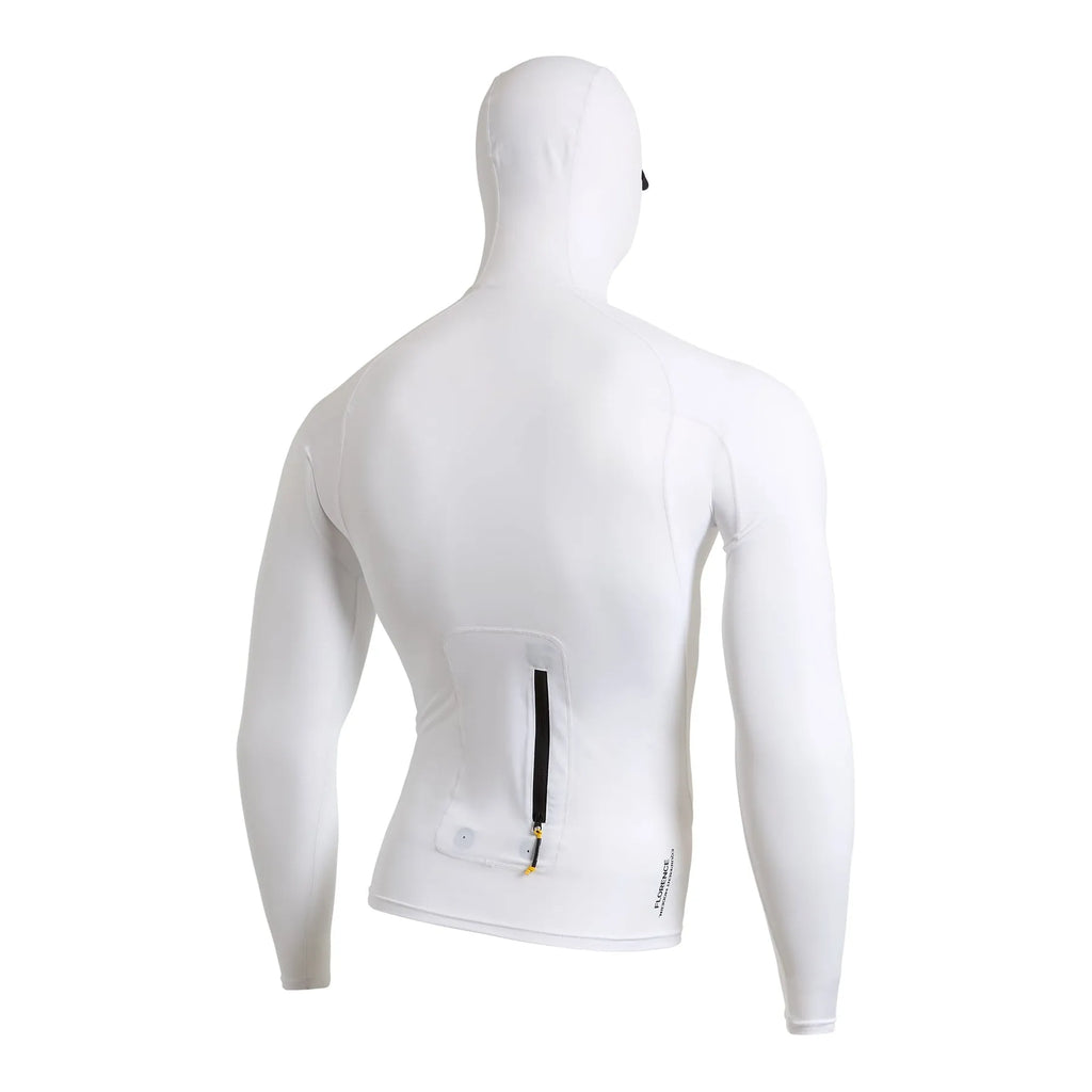 Florence Marine X Mens Rashguard Long Sleeve Utility Pocket Hooded