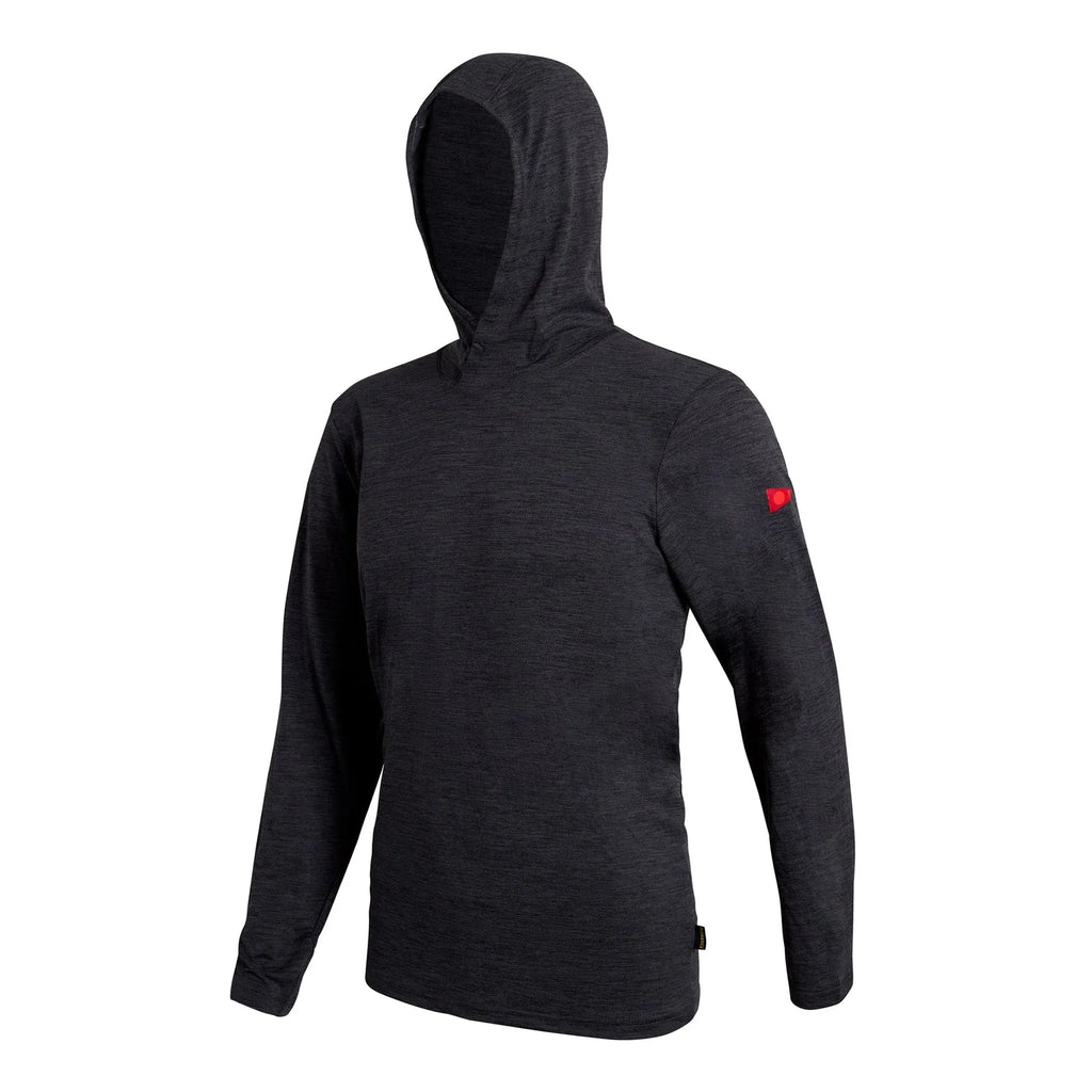 Florence Marine X Mens Shirt Airtex Long Sleeve Hooded