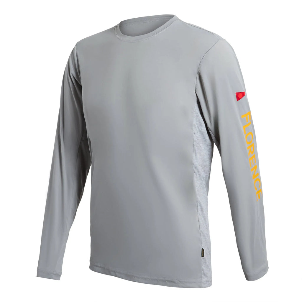 Florence Marine X Mens Shirt Sun Pro Logo Long Sleeve UPF