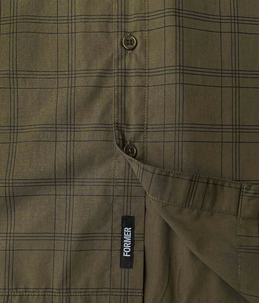 Former Mens Woven Windowpane
