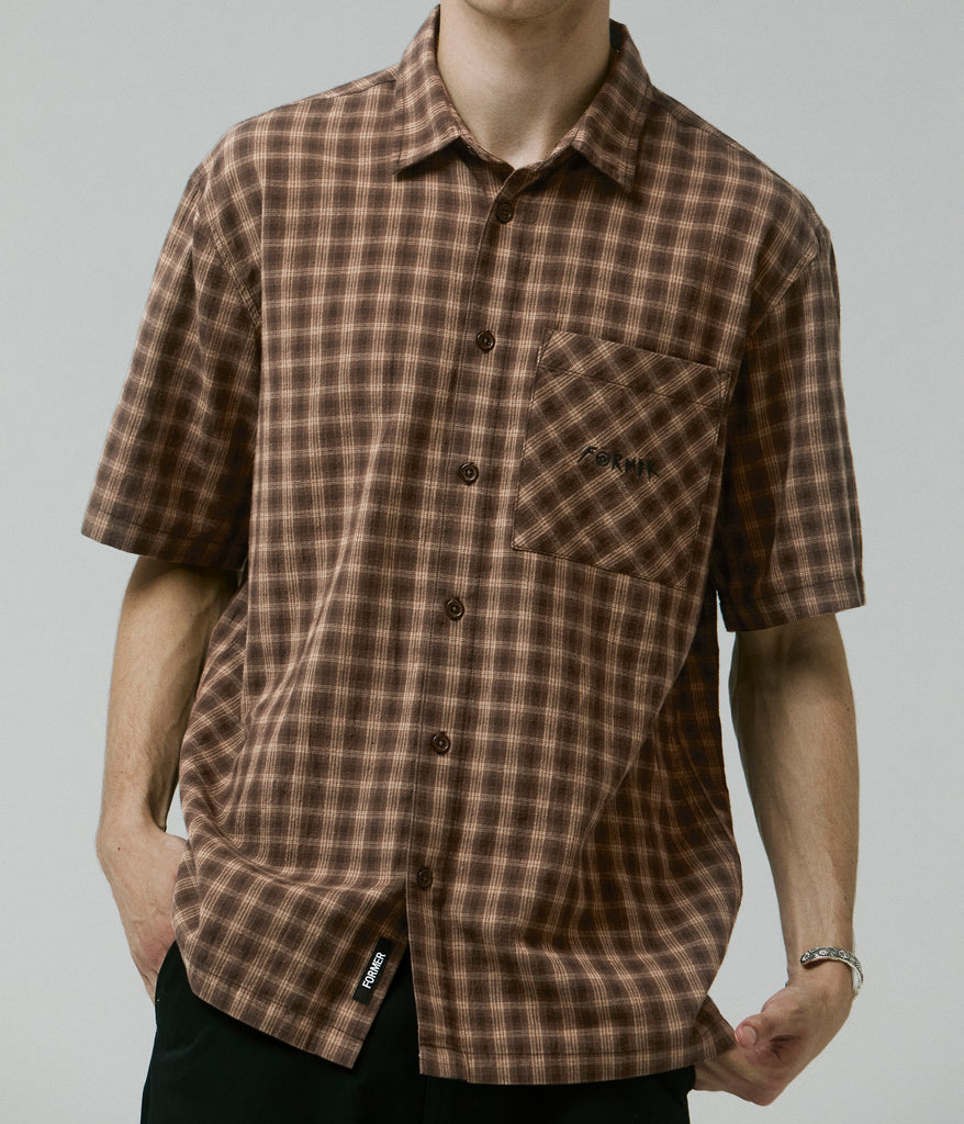 Former Mens Woven Manners Check