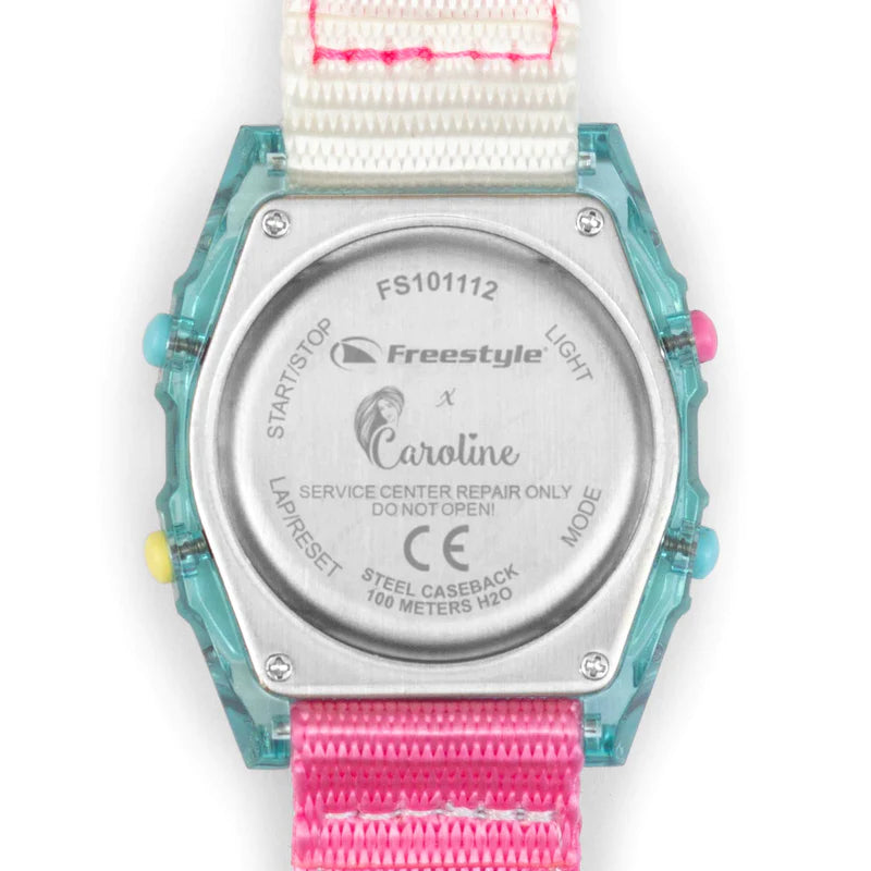 Freestyle Watch Shark Leash Caroline Marks Clear Blue Sky