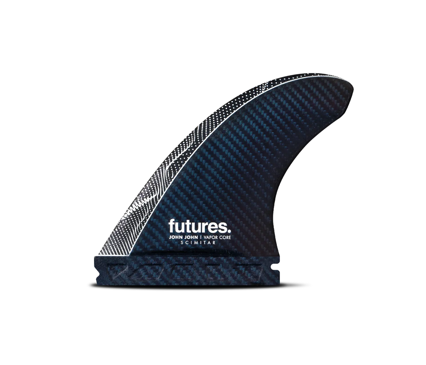 Futures Surfboard Fins John John Florence Vapor Core Scimitar Medium Thruster Fins