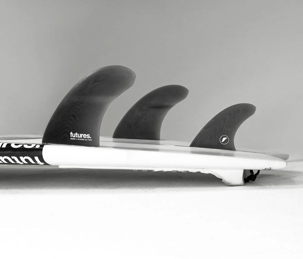 Futures Surfboard Fins Rasta Reverse 3/2 Twin+1 Fins