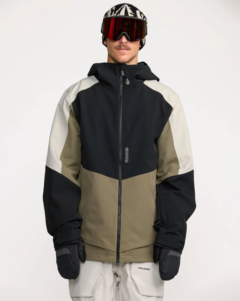 Volcom Mens Snow Jacket Brighton Full Zip