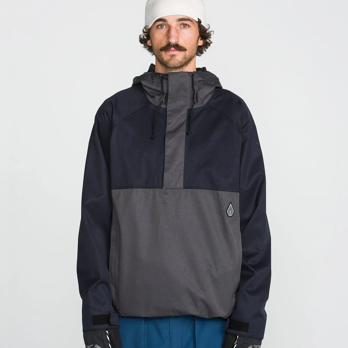 VOLCOM スノーボードジャケット M ブラック/ターコイズ Volcom Mens Snow Jacket Hossegor 20K Pullover – Hansen Surfboards