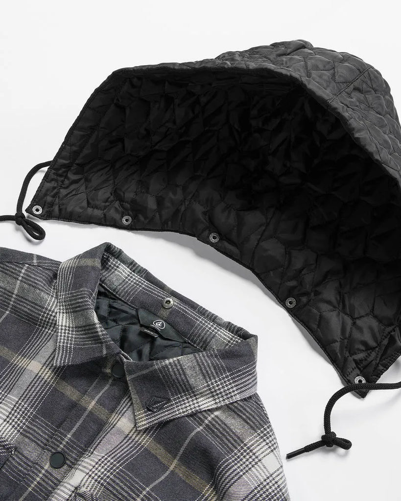 Volcom Mens Snow Layers Insulated Riding Flannel