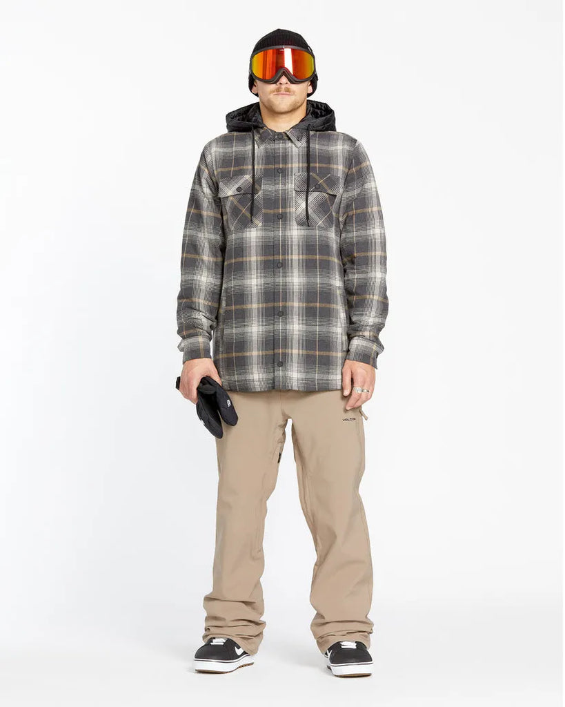 Volcom Mens Snow Layers Insulated Riding Flannel