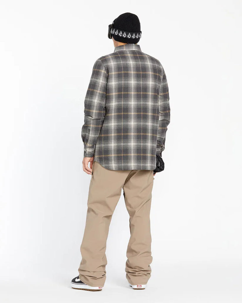 Volcom Mens Snow Layers Insulated Riding Flannel