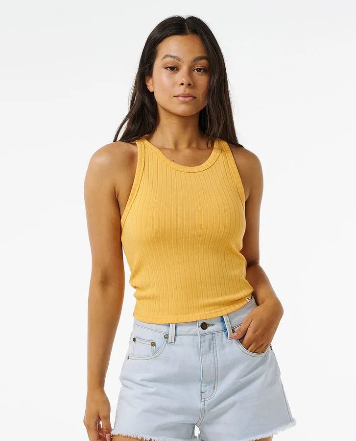 NKNIT rib mini tank top(navy、yellow) NKNIT rib mini tank top(navy、yellow) NKNIT rib mini tank top(navy