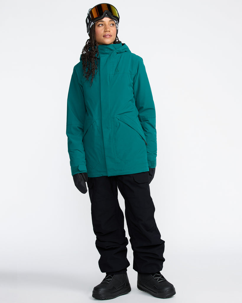 Volcom Womens Snow Jacket Shelter 20K 3D Stretch Insulated