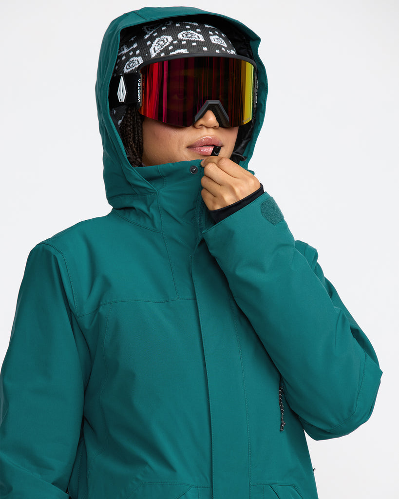 Volcom Womens Snow Jacket Shelter 20K 3D Stretch Insulated