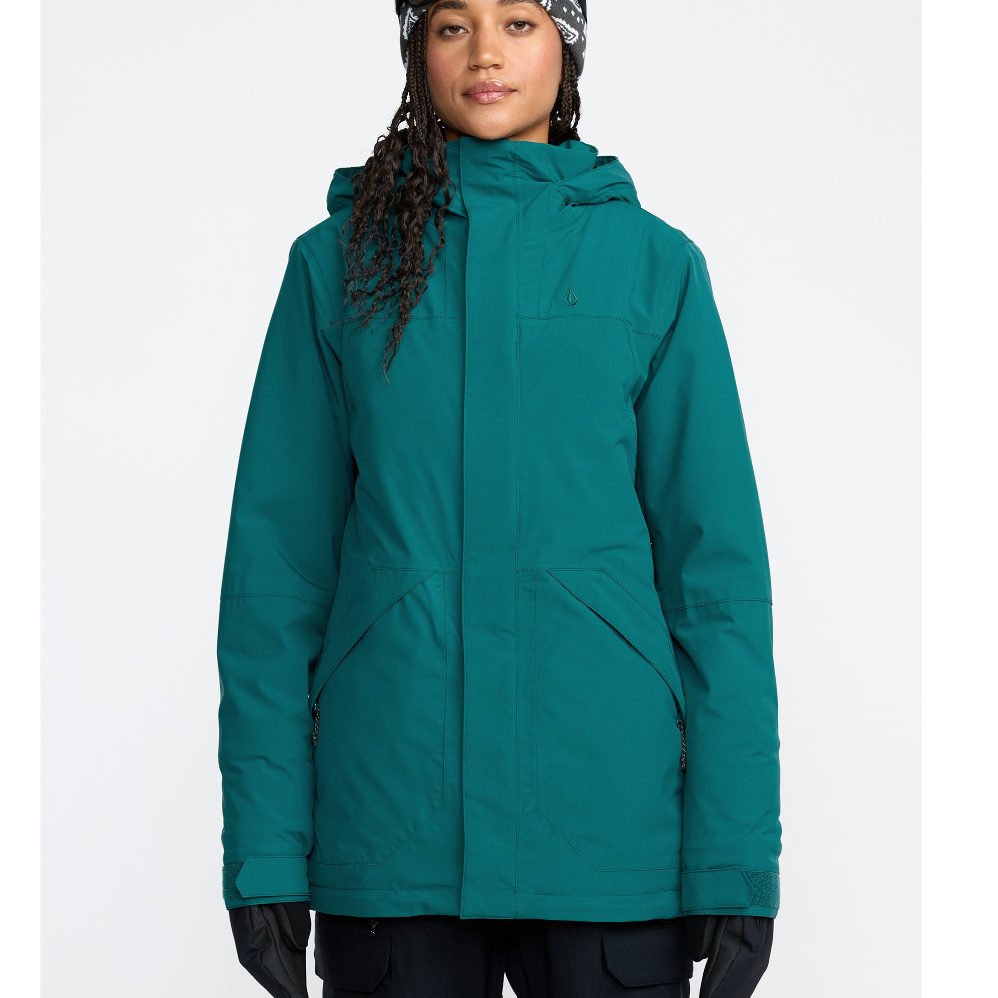 Volcom Womens Snow Jacket Shelter 20K 3D Stretch Insulated